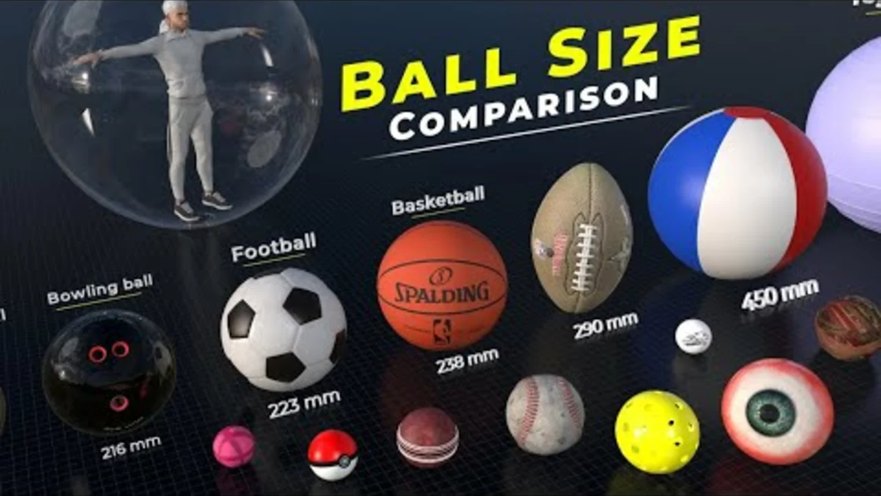 How many different sizes of soccer balls are there?